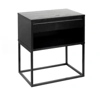 COLECCION PETRA
Buró, NEGRO, encino rojo macizo, 60x40x66 cm