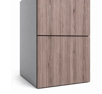 MODULAR ECO 
Gabinete bajo 2 Cajones, blanco-frosty / melamina ARAUCO